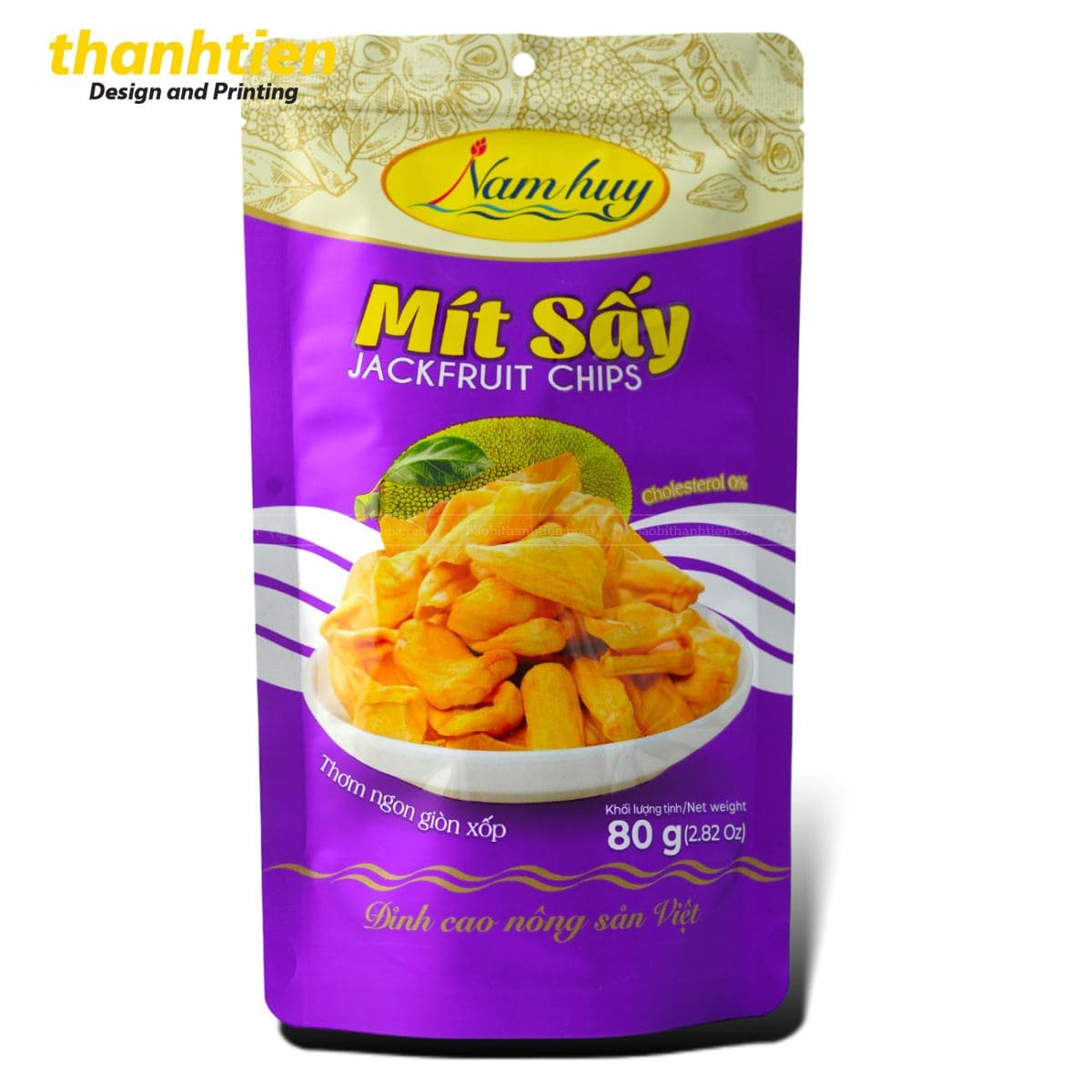 Bao bì đựng mít sấy khô