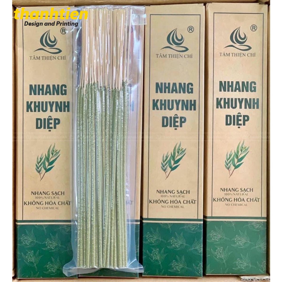 Bao Bì Thành Tiến chuyên sản xuất bao bì đựng nhang