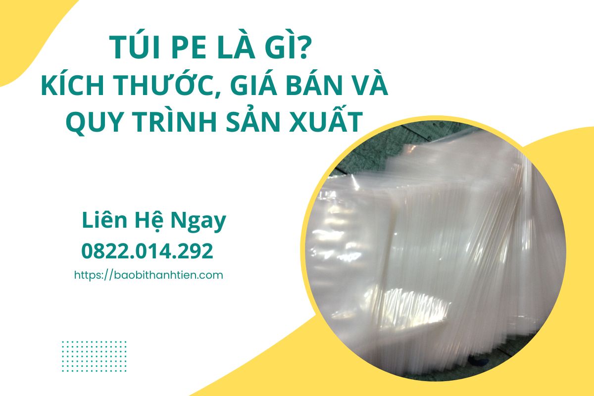 Bao Bì Thành Tiến chuyên in ấn, sản xuất túi PE