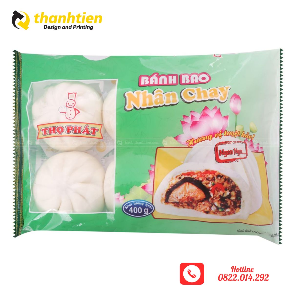 Cấu trúc, cấu tạo của bao bì đựng bánh bao