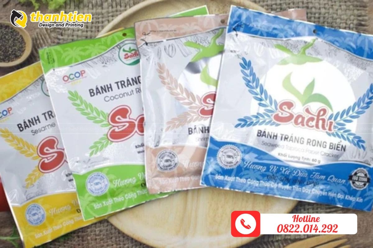 bao bì bánh tráng ghéo màng