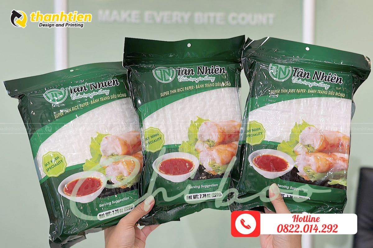 Bao bì bánh tráng uy tín, chất lượng