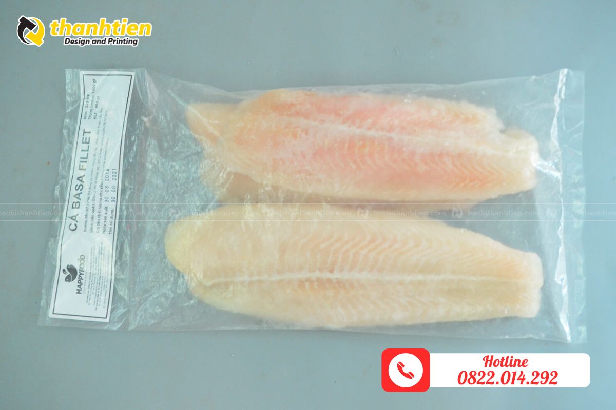 Bao bì đựng cá basa fillet