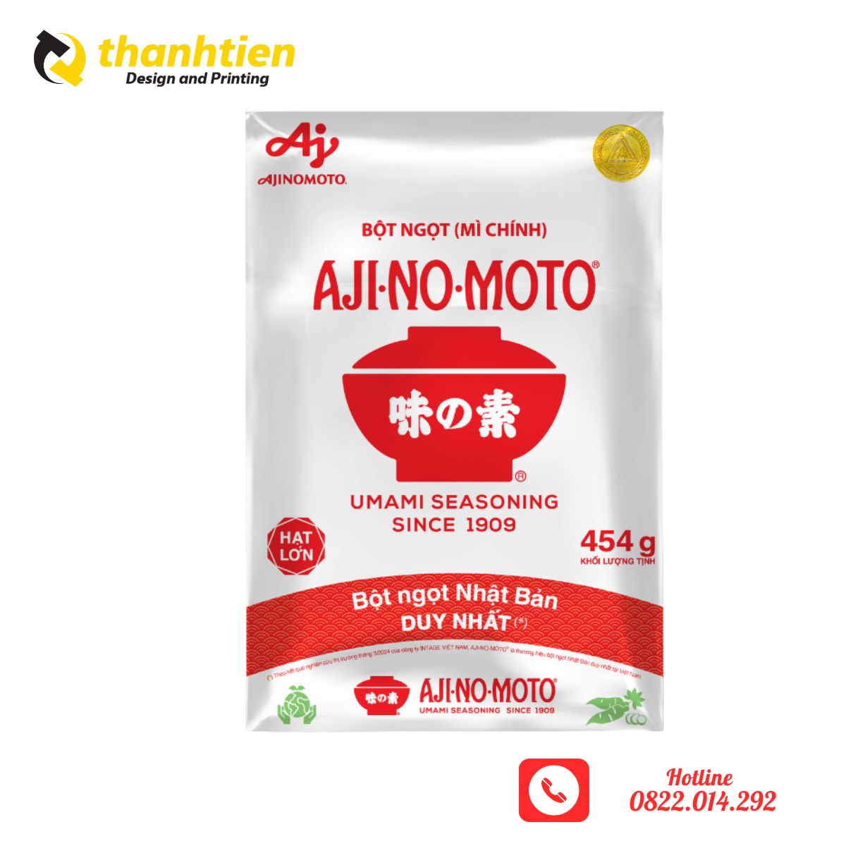 Bao bì nhựa đựng bột ngọt, mì chính