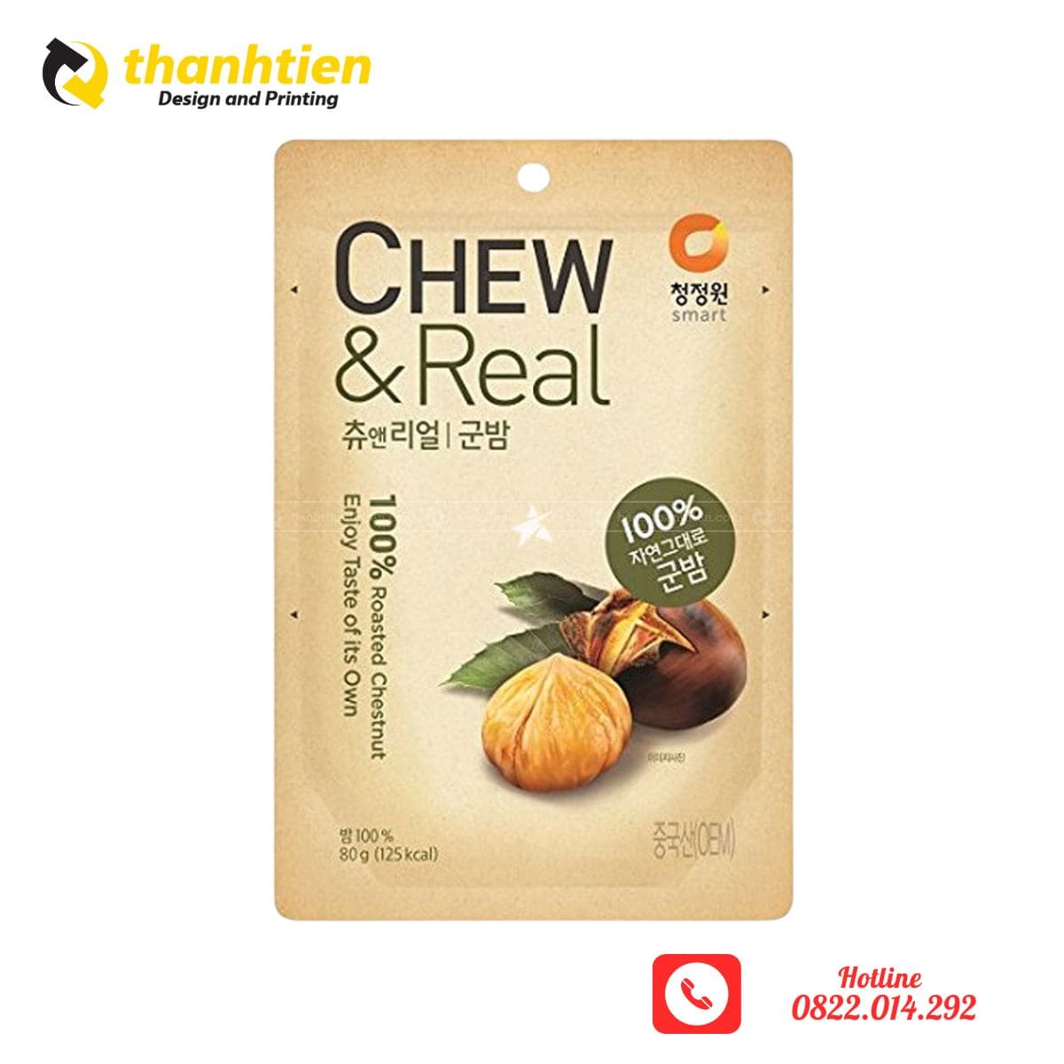 Bao bì hạt dẻ cười
