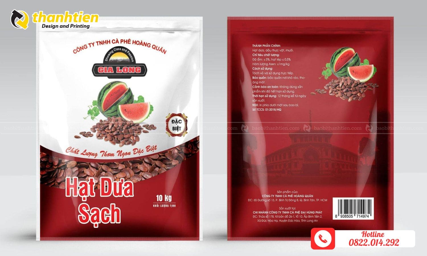 bao bì hạt dưa 1