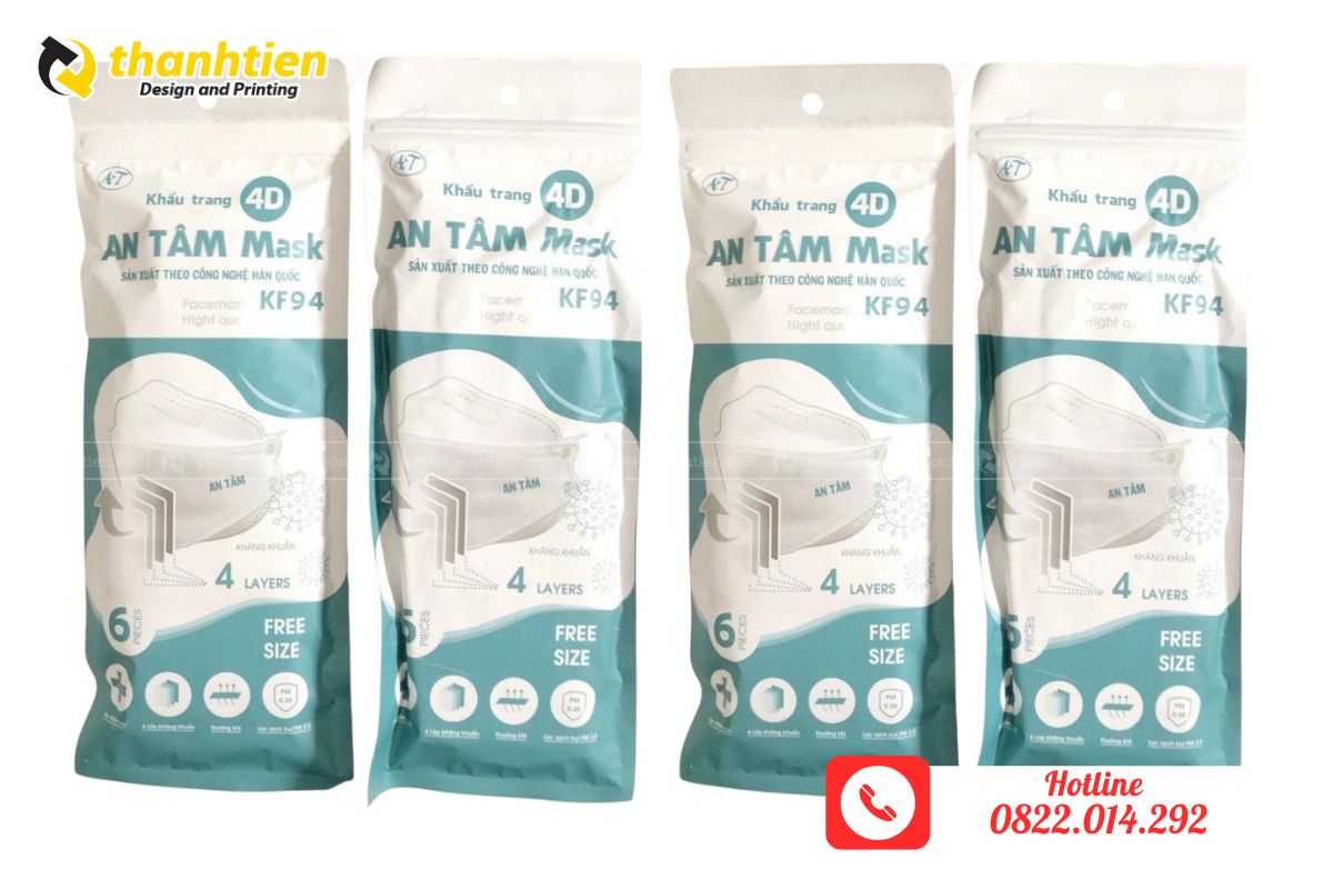 Túi zip đựng khẩu trang