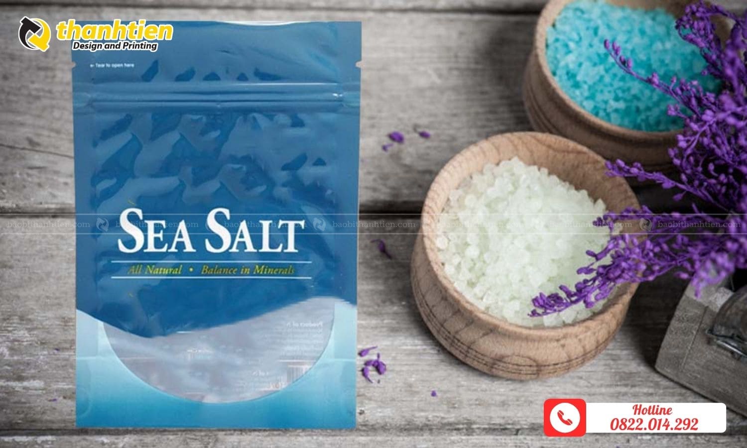 Bao bì đựng muối chất lượng