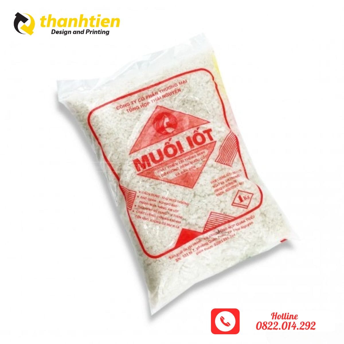 Bao bì đựng muối 1 màng đơn