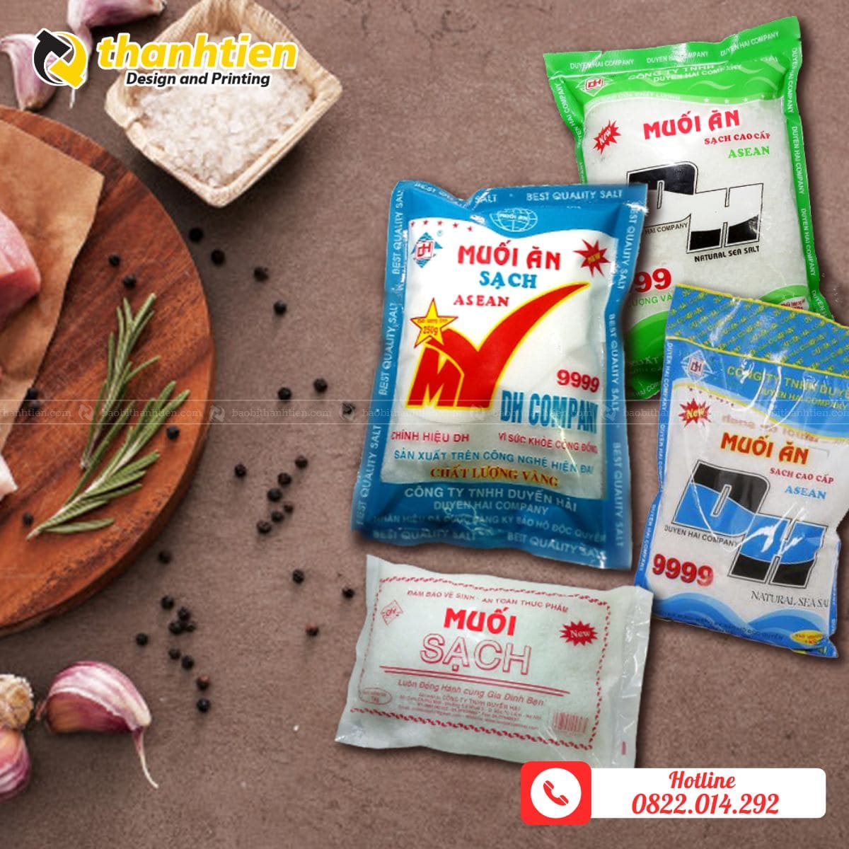 Bao bì đựng muối giá rẻ