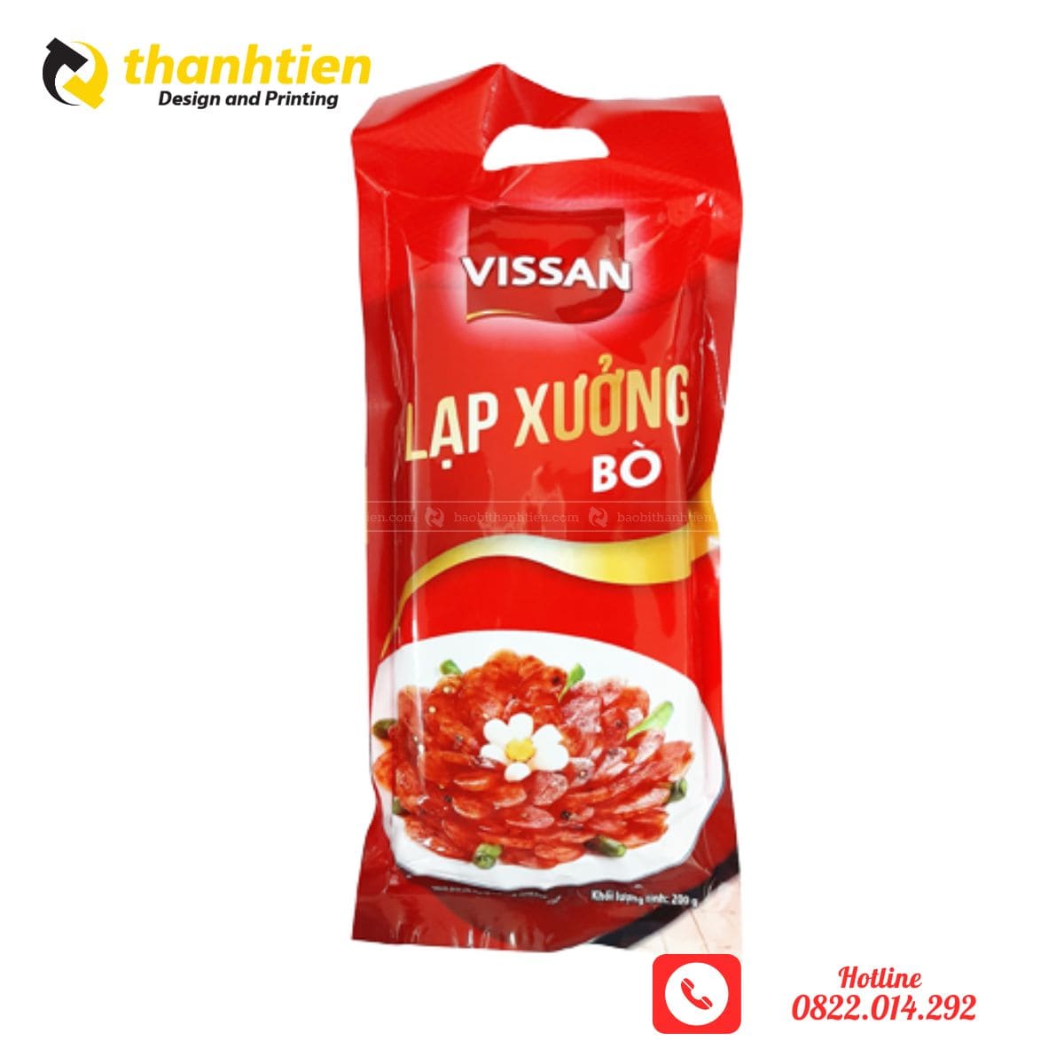 Bao bì đựng lạp xưởng