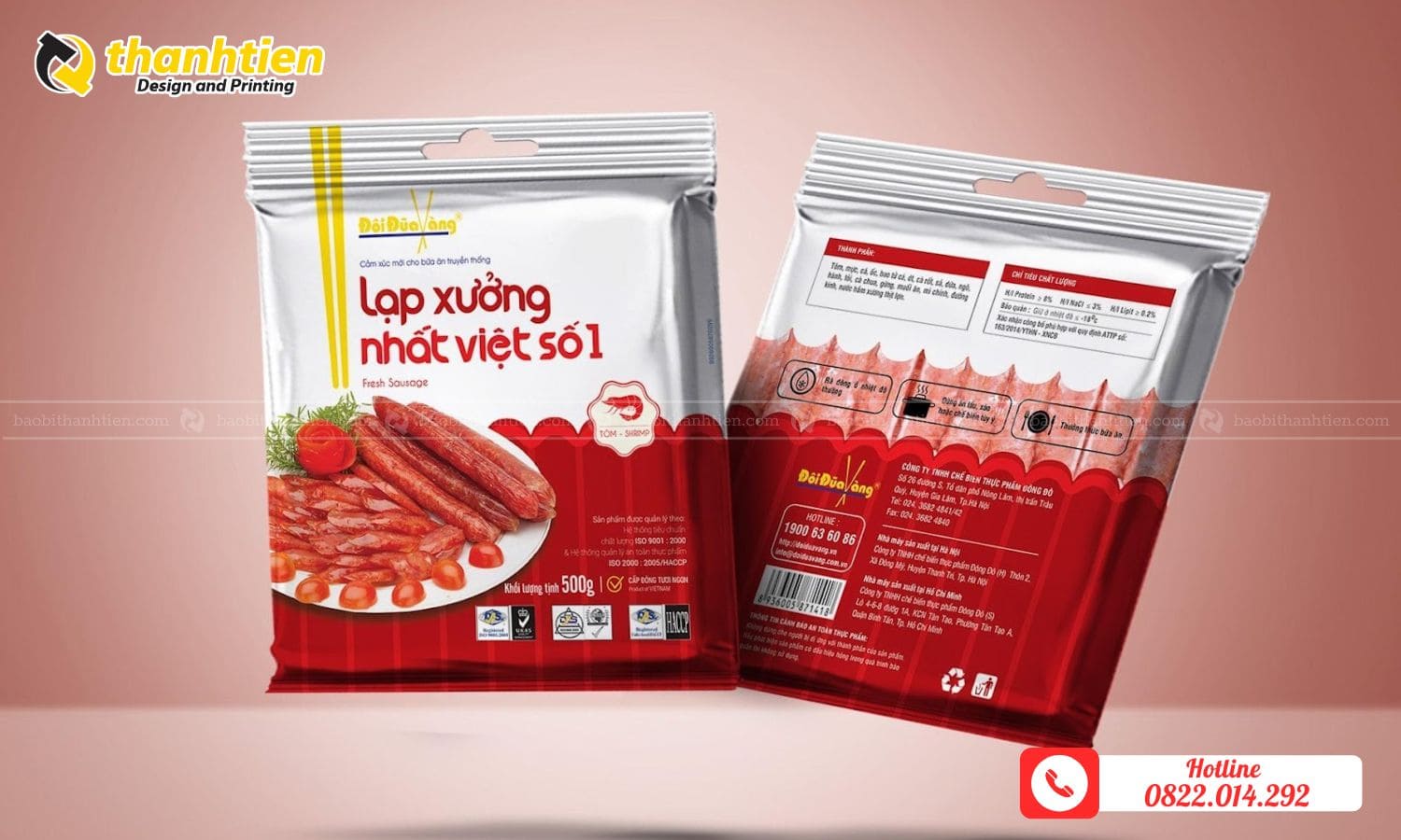 Bao bì lạp xưởng là gì?