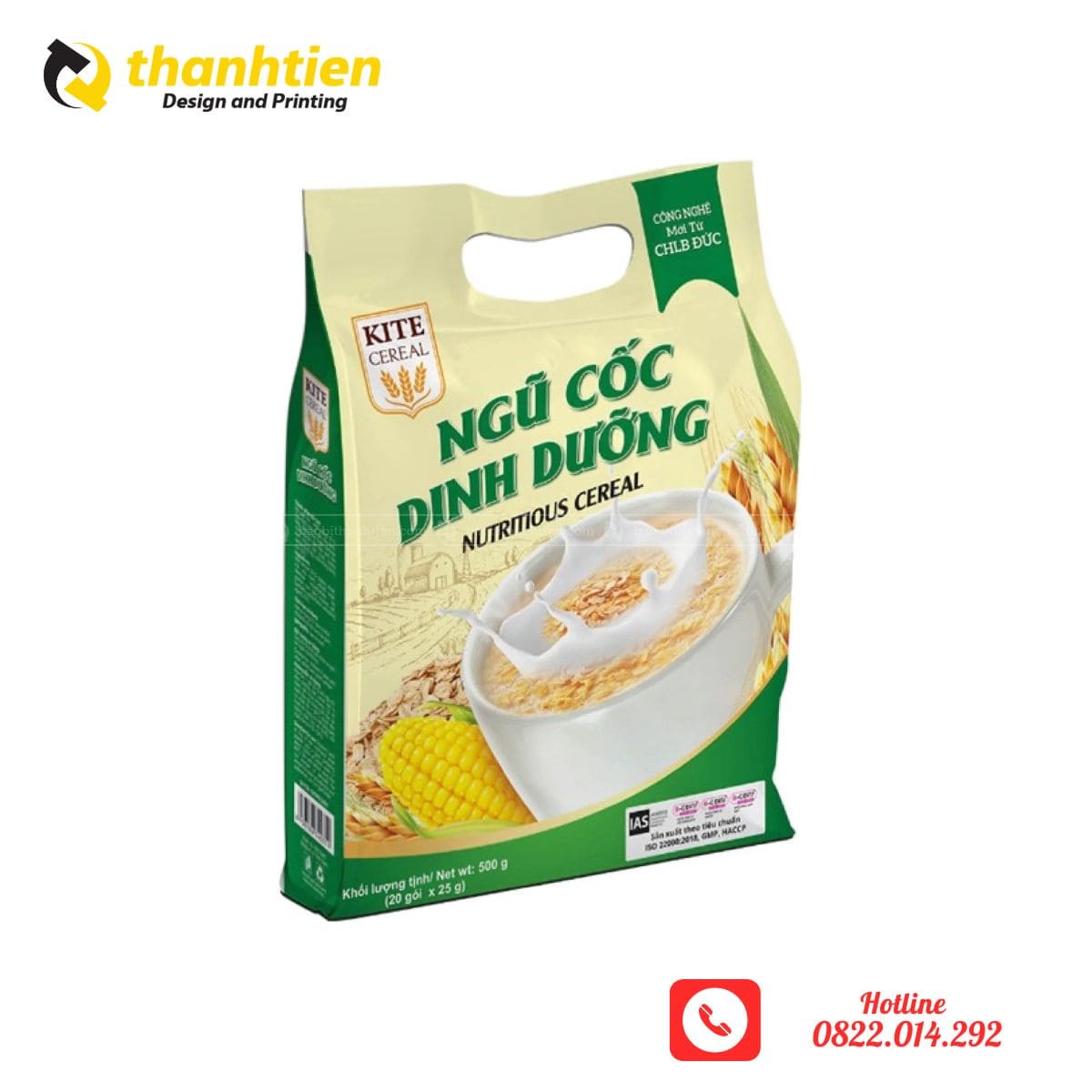Túi 8 cạnh đựng ngũ cốc