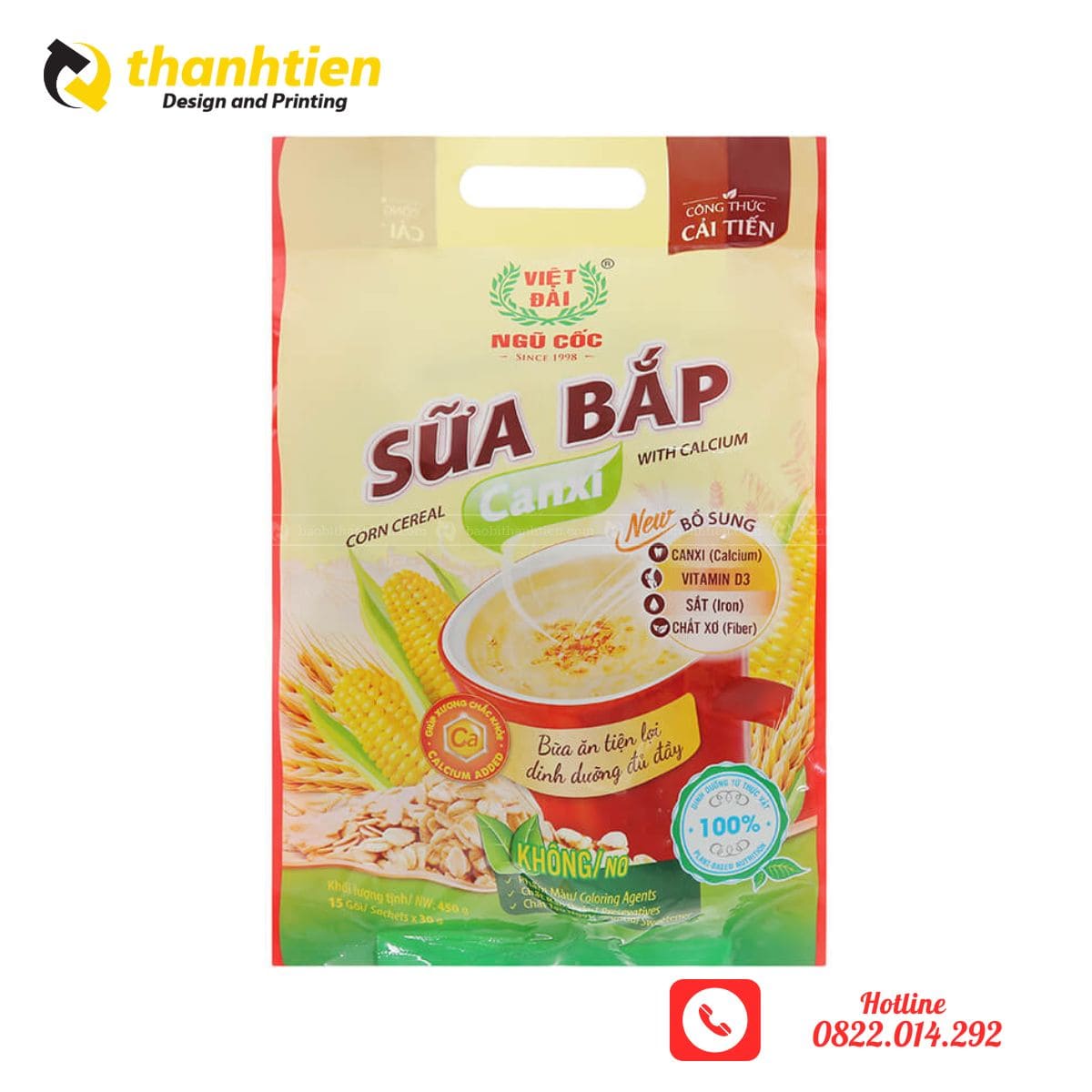 Bao bì ngũ cốc in ấn theo yêu cầu