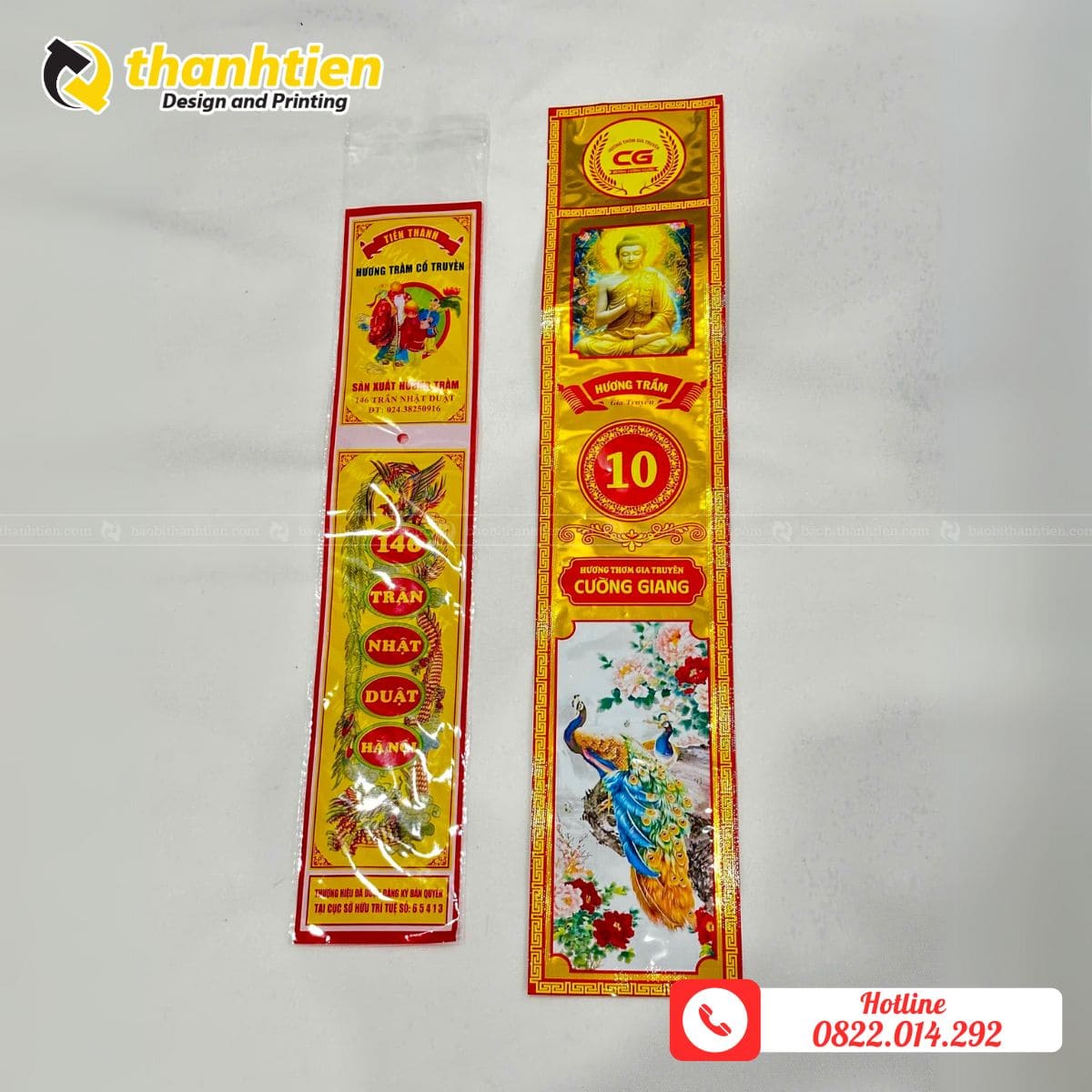 bao bì nhang giá sỉ