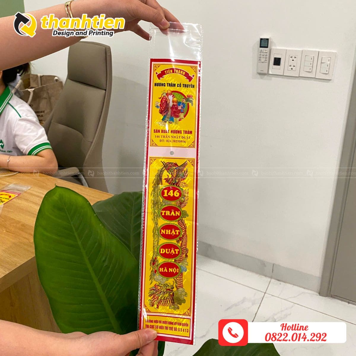 bao bì đựng nhang giá sỉ