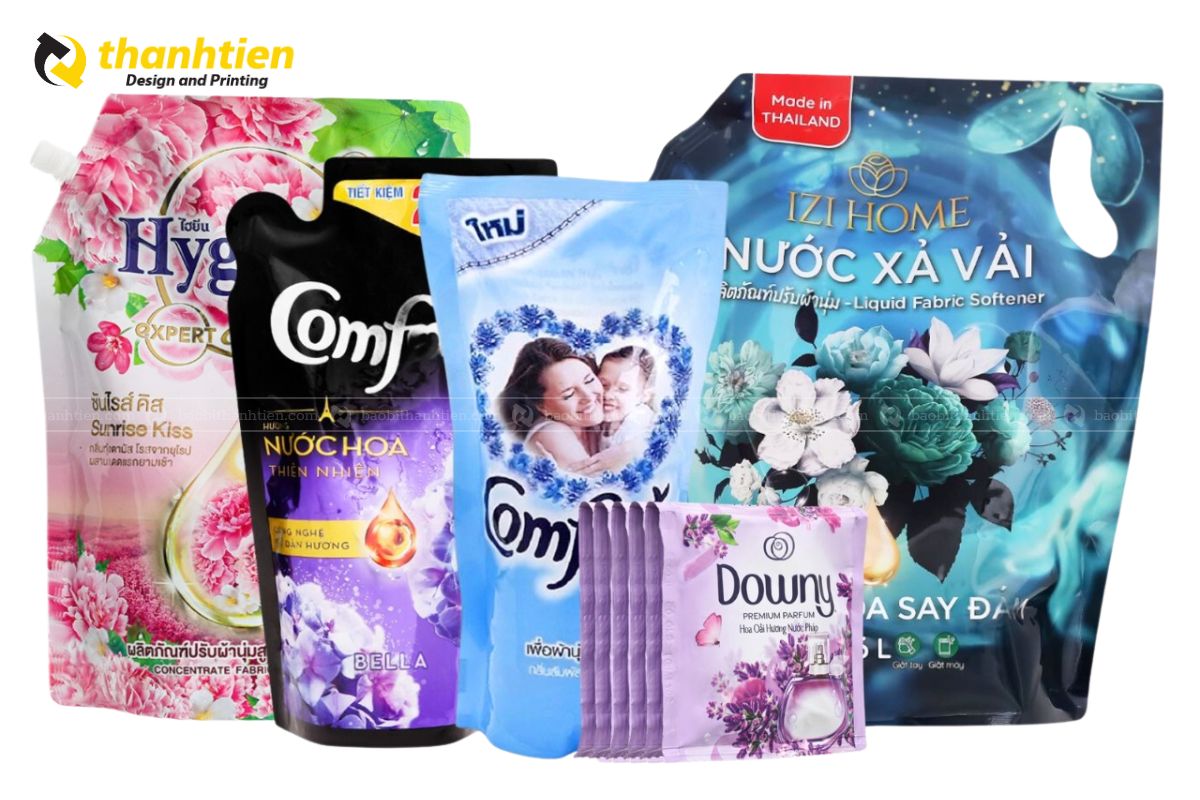 Túi đựng nước giặt, nước xả có vòi