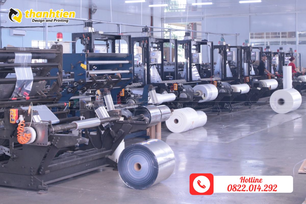 Xưởng sản xuất bao bì bánh tráng giá sỉ theo yêu cầu