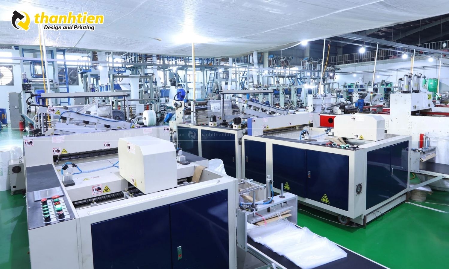 Xưởng sản xuất, in ấn bao bì đựng bún tươi