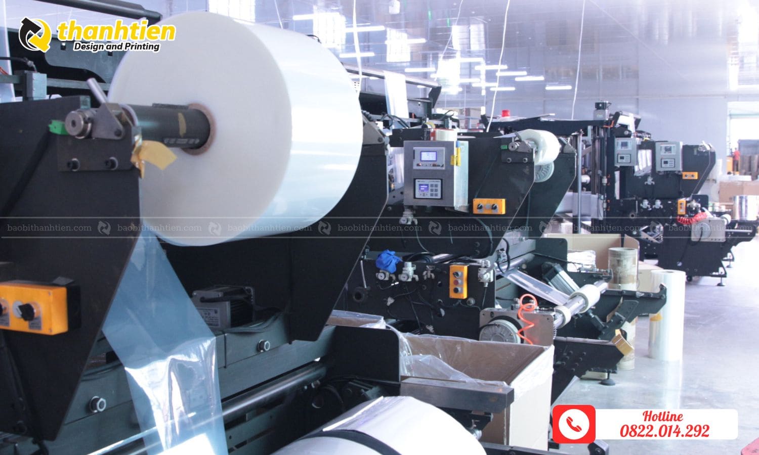 Xưởng sản xuất bao bì nhựa Thành Tiến