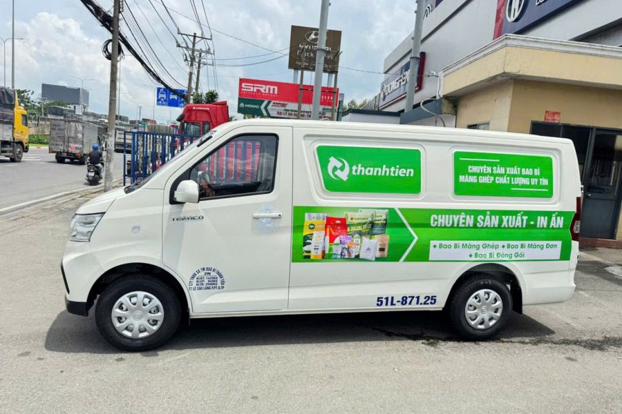 Phương tiện vận chuyển bao bì thành tiến 2