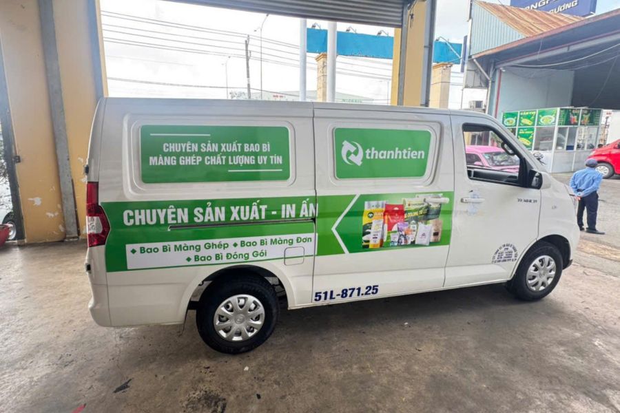Phương tiện vận chuyển bao bì thành tiến 6