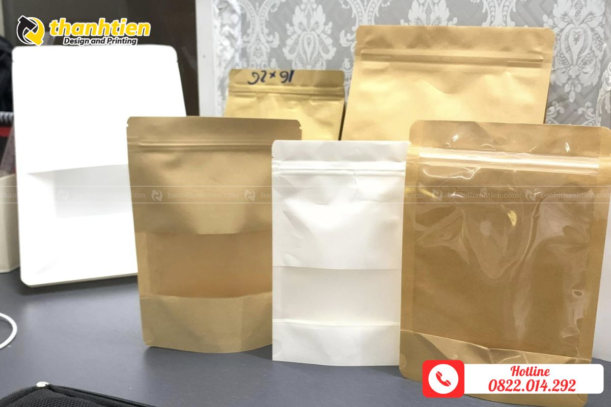 Bao bì túi zip thân thiện với môi trường
