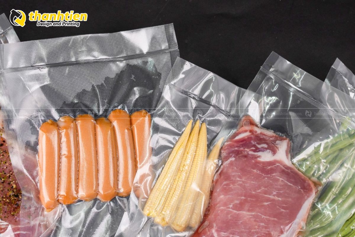 hút chân không là gì? túi chân không đựng thực phẩm