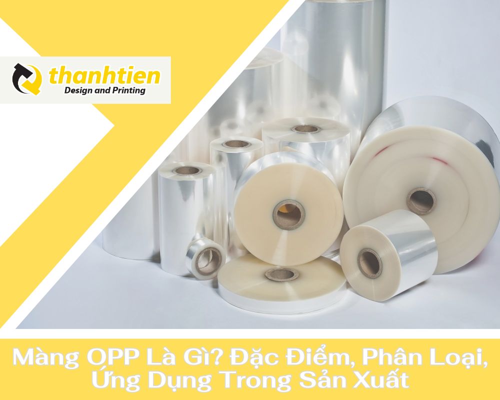 Màng OPP Là Gì? Đặc Điểm, Phân Loại, Ứng Dụng Trong Sản Xuất