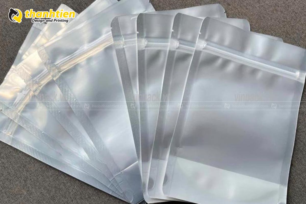 Túi zipper bạc Thủ Đức