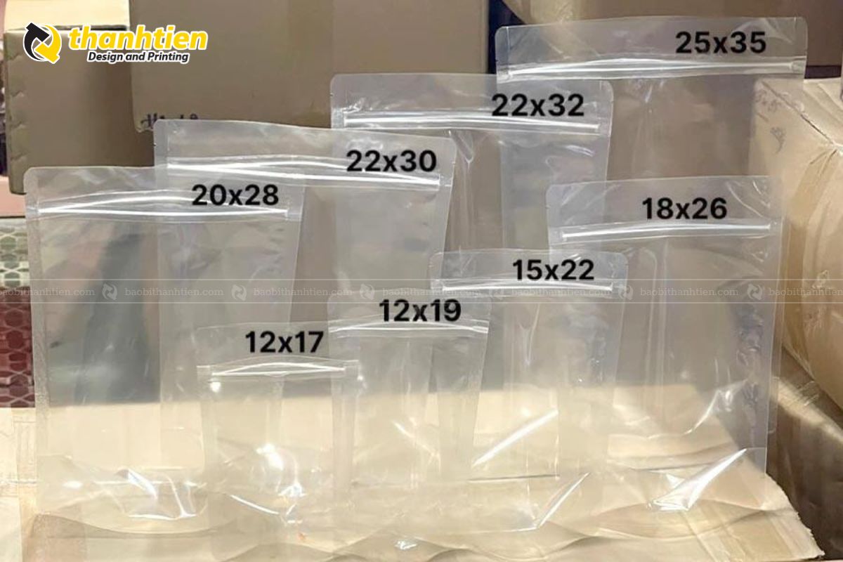 Túi zipper trong suốt Thủ Đức