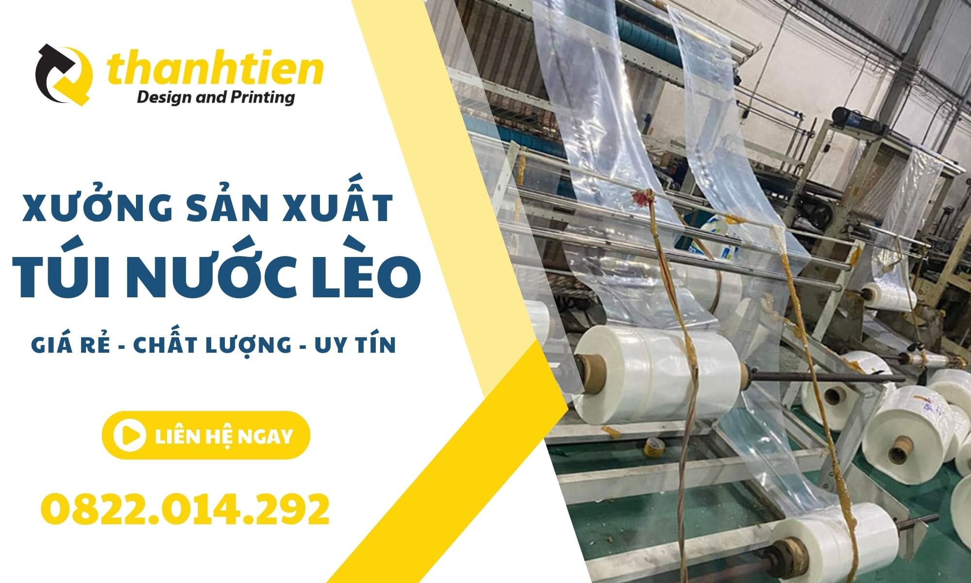 Xưởng sản xuất túi nước lèo giá rẻ, uy tín, chất lượng