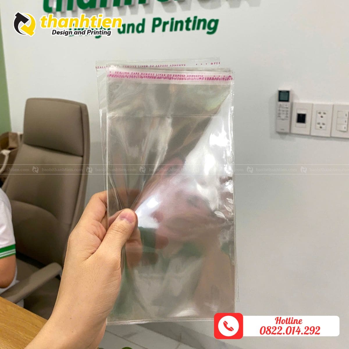 Túi OPP dán miệng giá rẻ