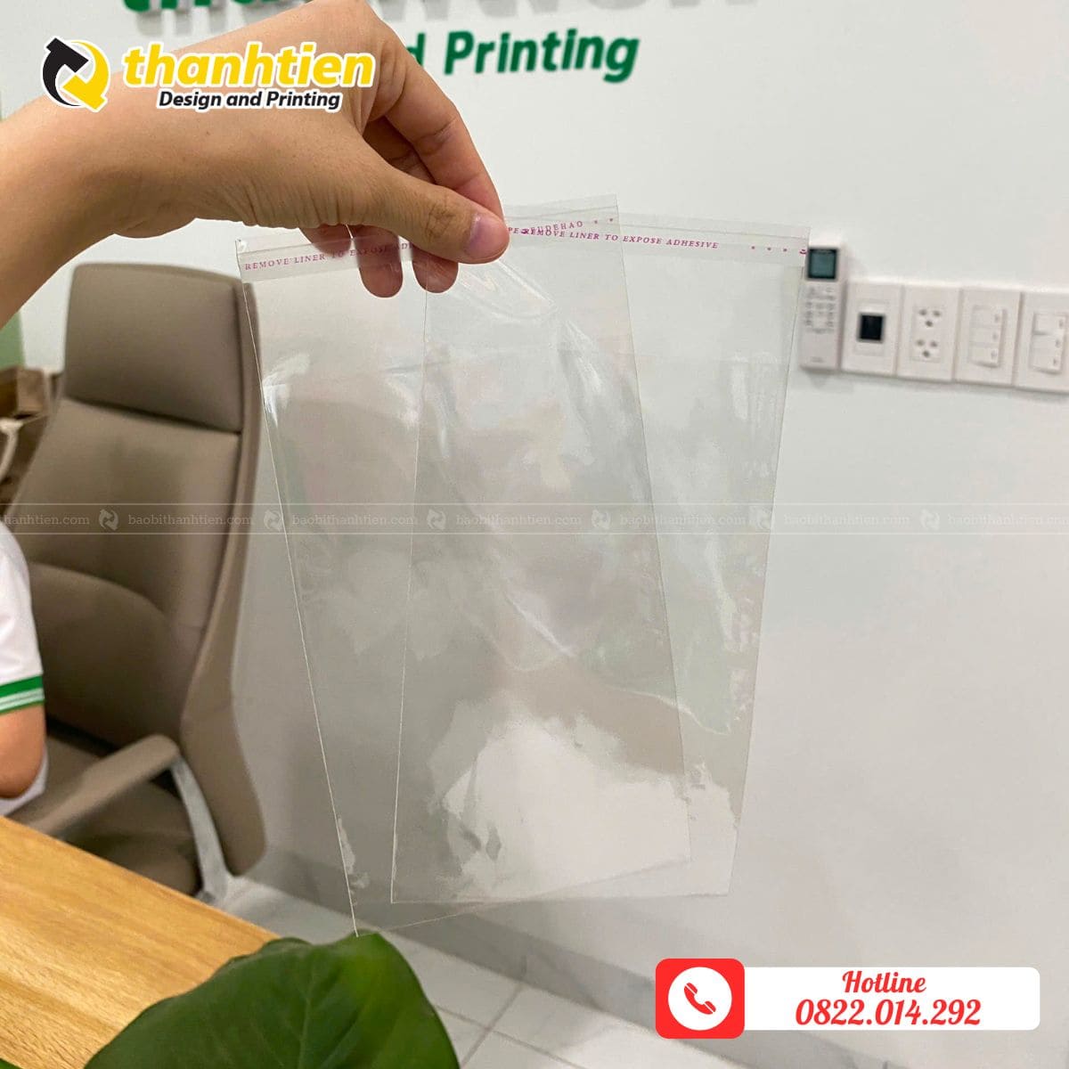 Bao bì OPP dán miệng