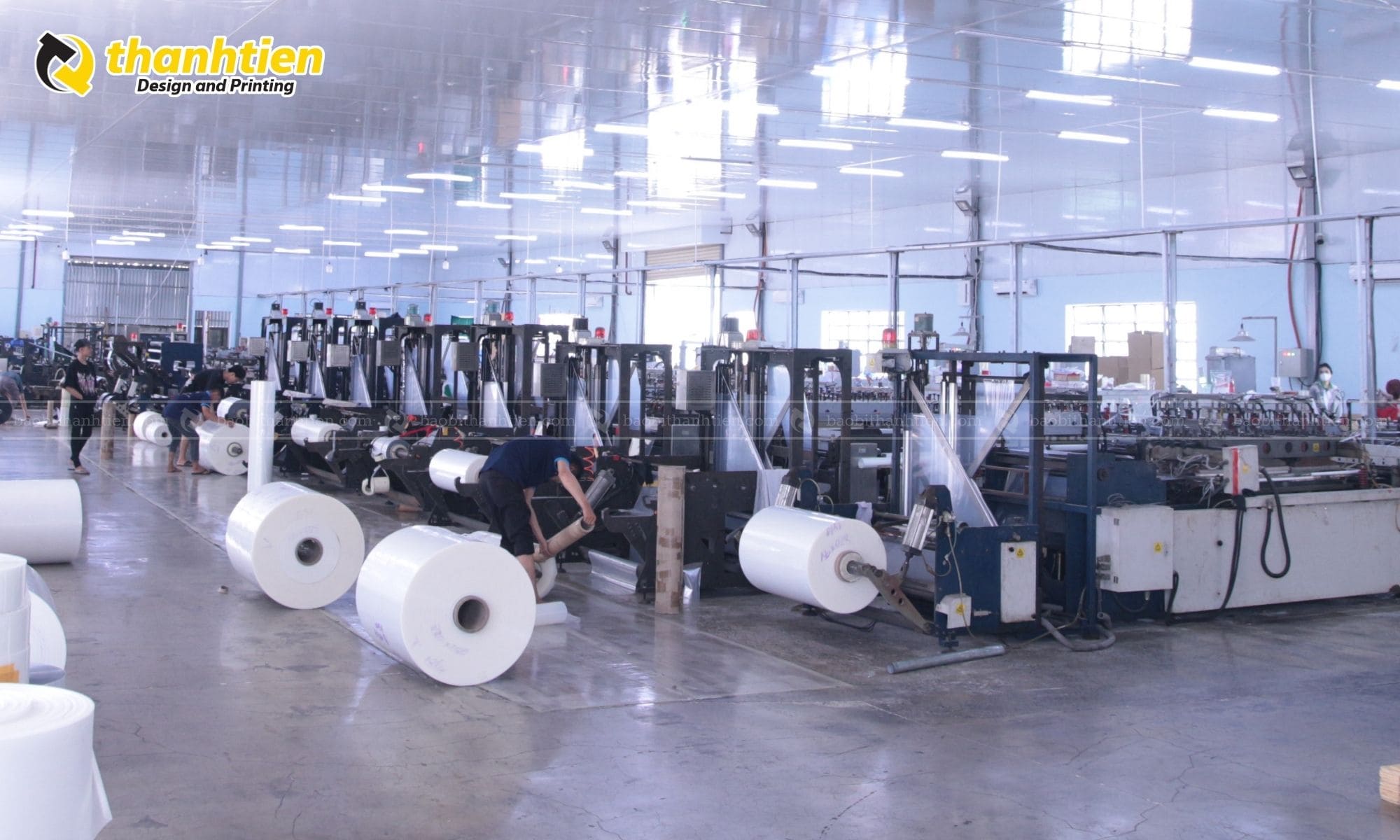 Xưởng sản xuất túi hút chân không tại Hà Nội