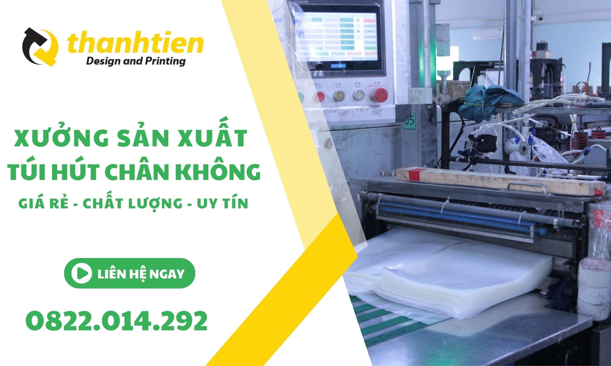 Xưởng sản xuất túi hút chân không giá rẻ, chất lượng