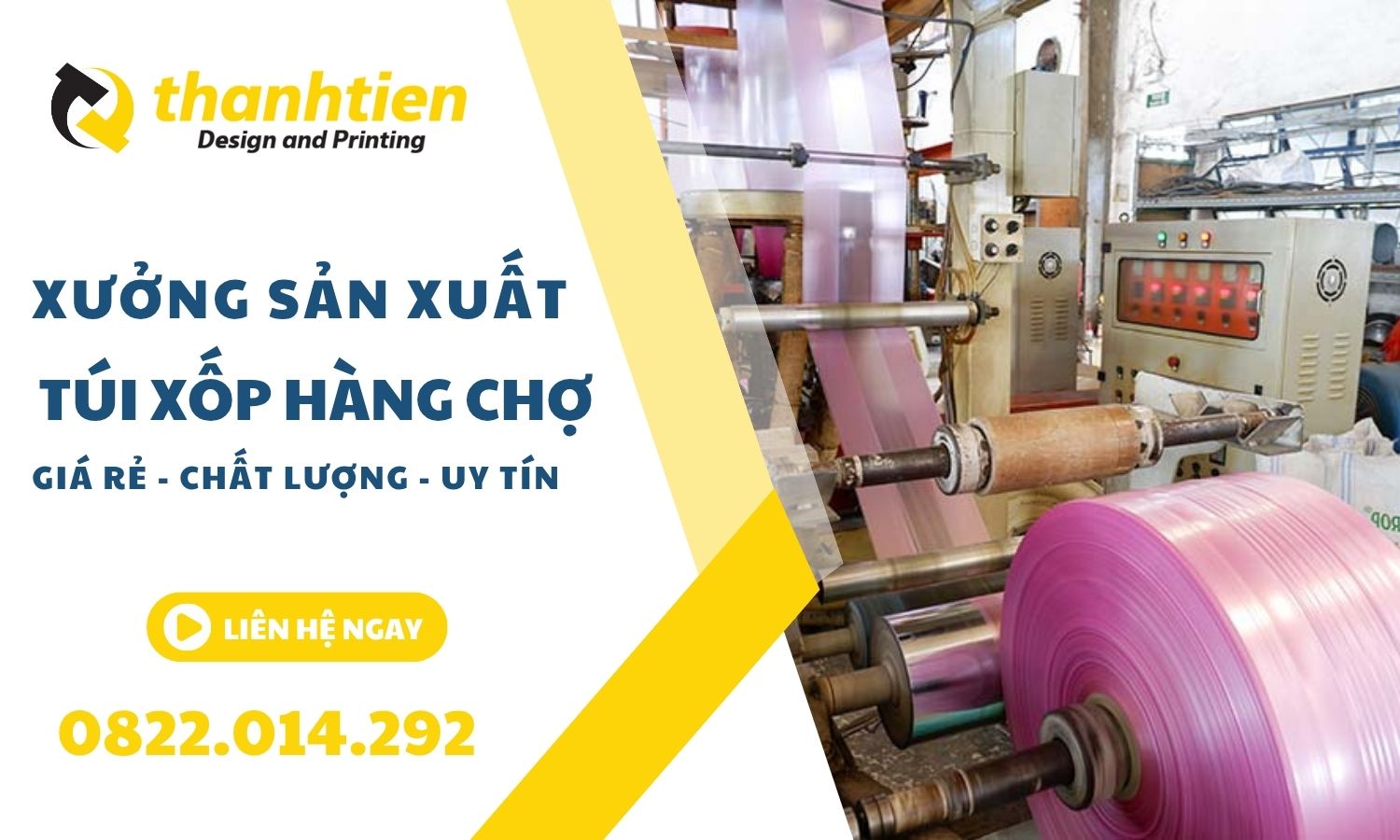 Túi xốp hàng chợ giá rẻ chất lượng tại Hà Nội