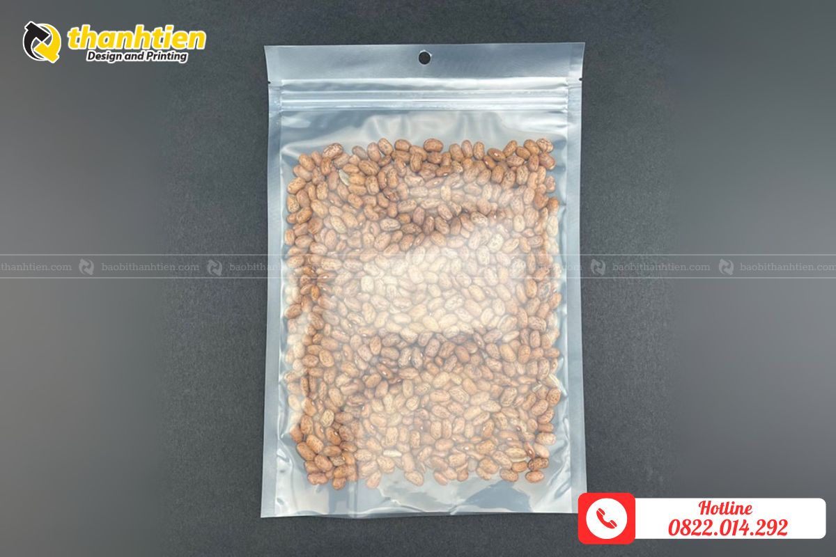 Túi zipper hút chân khhông đựng thực phẩm