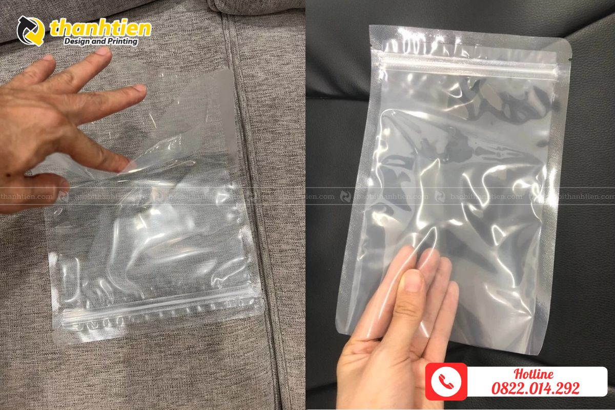 Sử dụng túi zip hút chân không