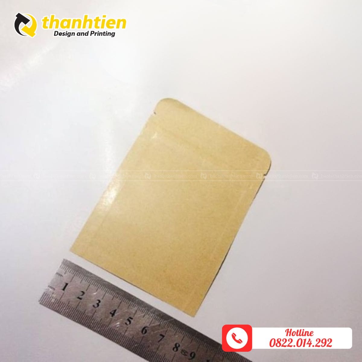 Túi zip giấy size mini