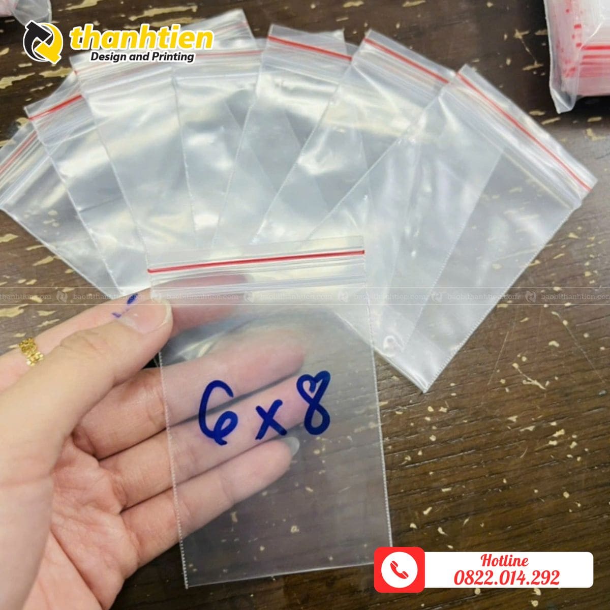 Túi zip nhỏ đựng thuốc