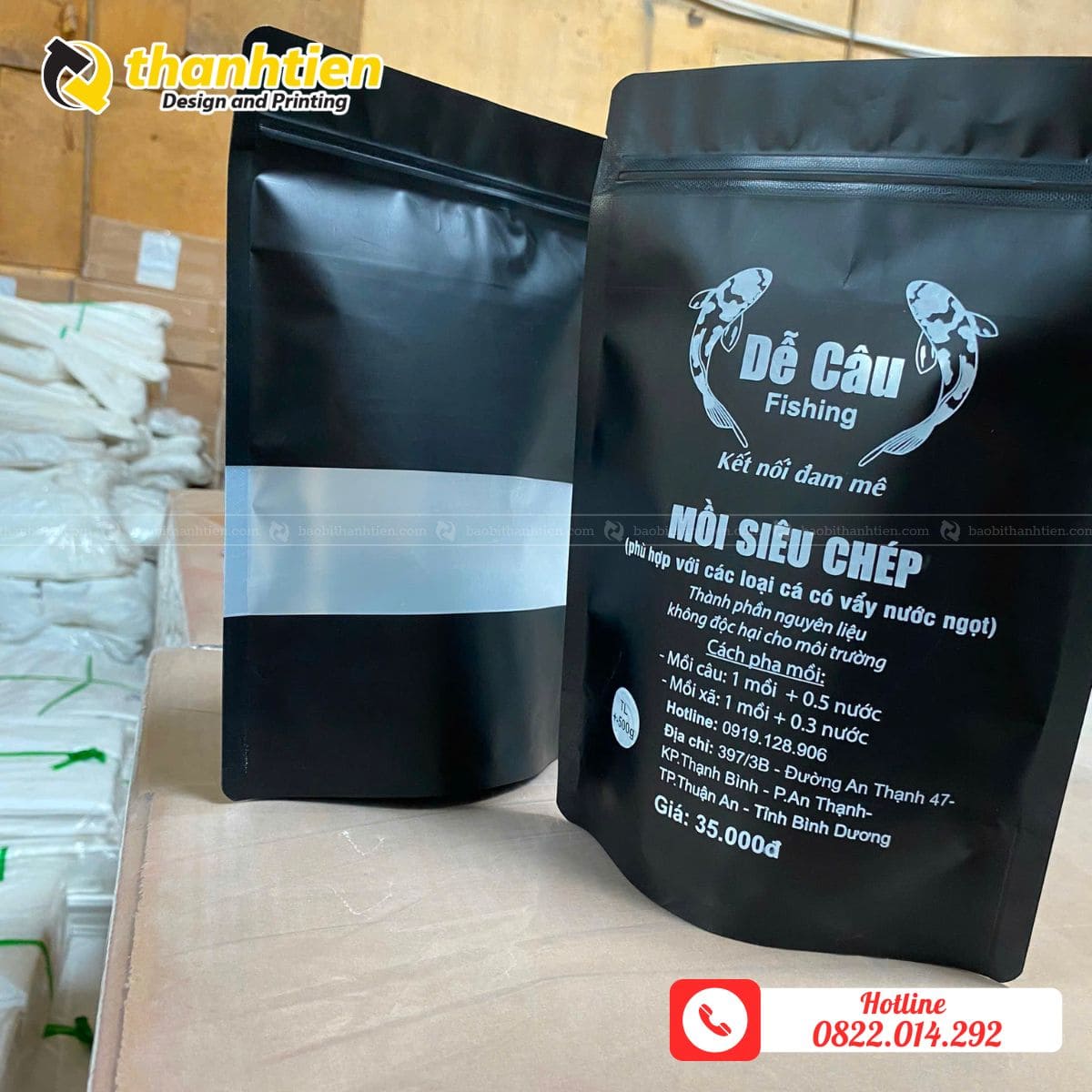 Túi zip đen giá rẻ