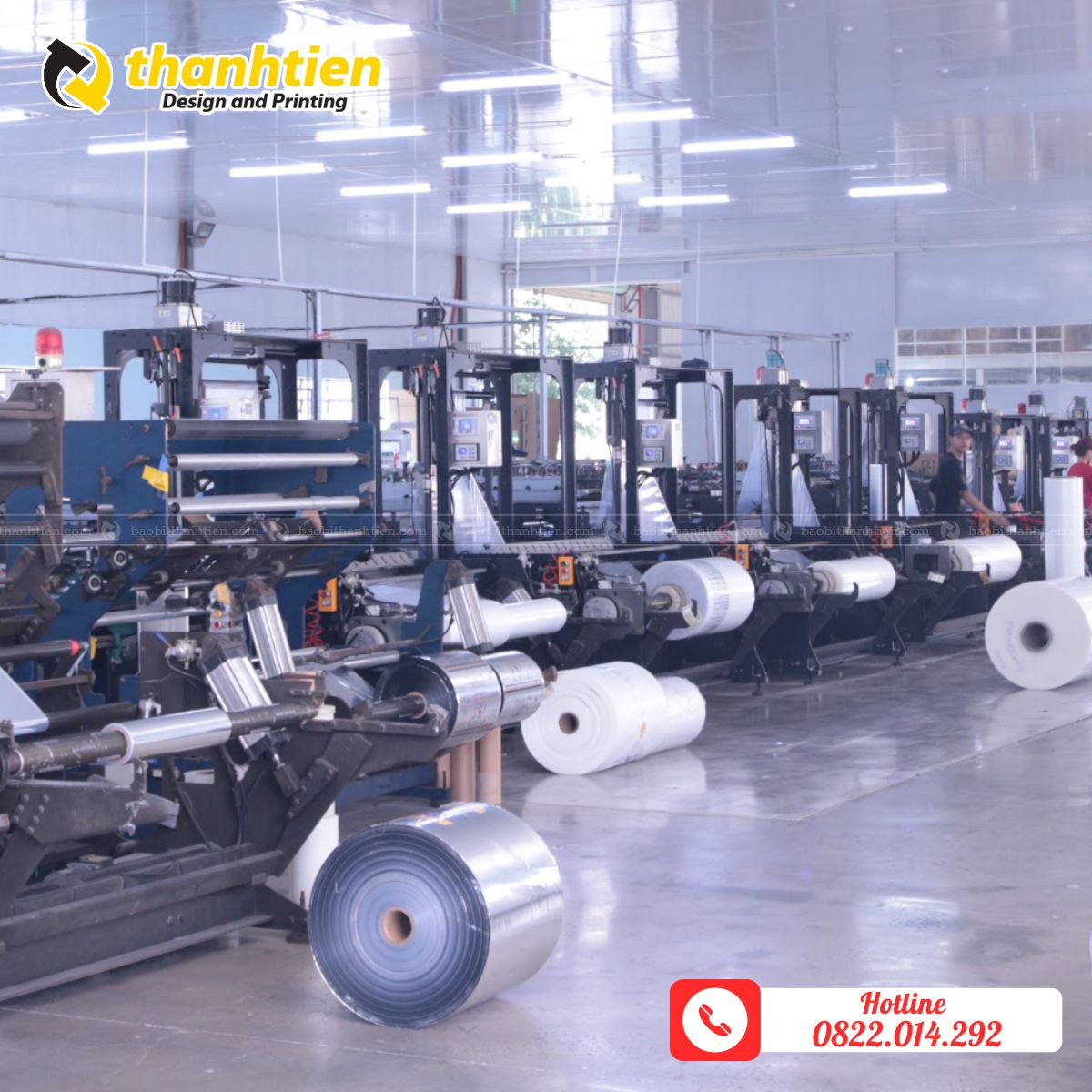 Xưởng sản xuất túi zip đựng thực phẩm tại Hà Nội