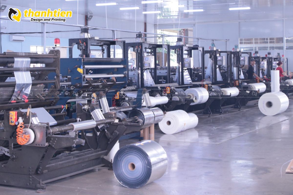 Xưởng sản xuất bao bì túi zip hút chân không giá sỉ