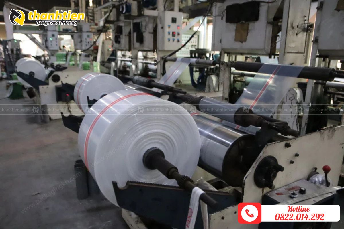 Xưởng sản xuất túi zip chỉ trắng giá rẻ, chất lượng