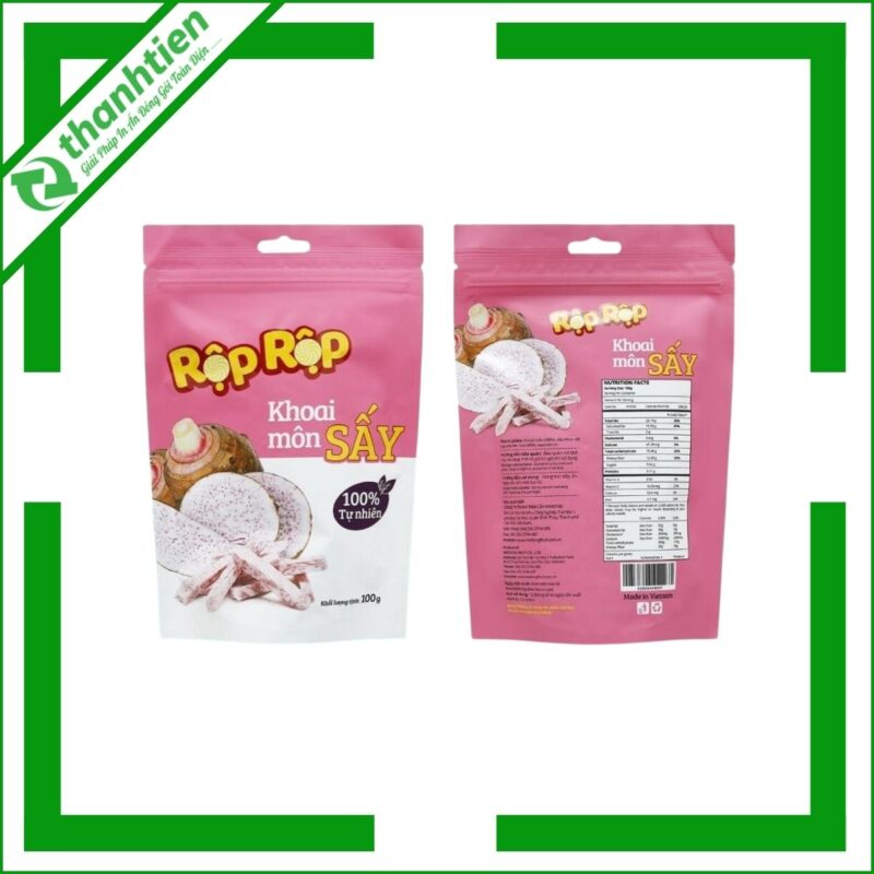 Bao Bì Khoai Môn Sấy