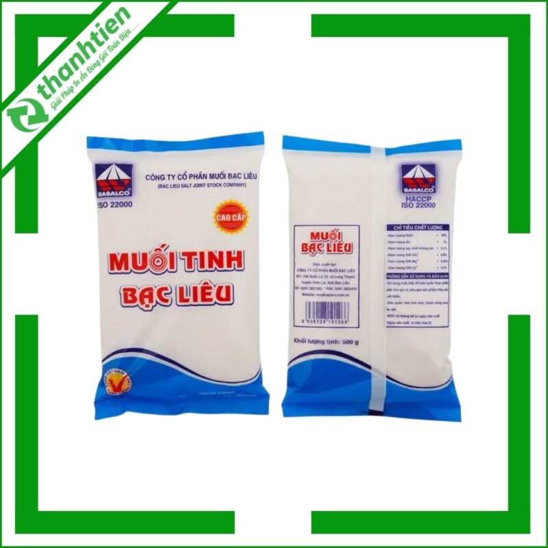 Bao Bì Đựng Muối
