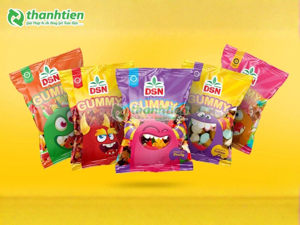 Bao bì màng ghép bánh kẹo OPP-CPP, chống thấm, Thành Tiến