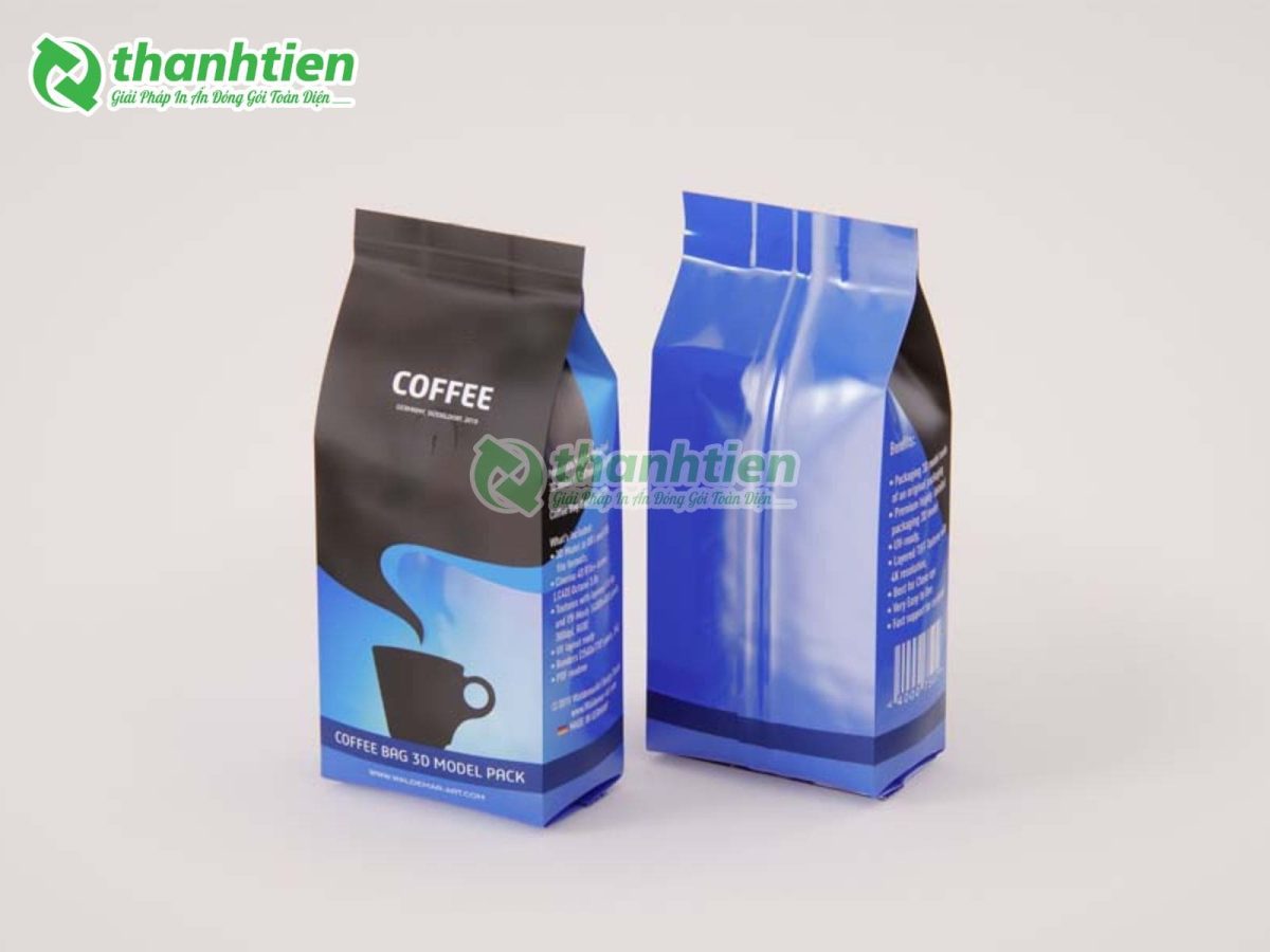 bao bì màng ghép cà phê