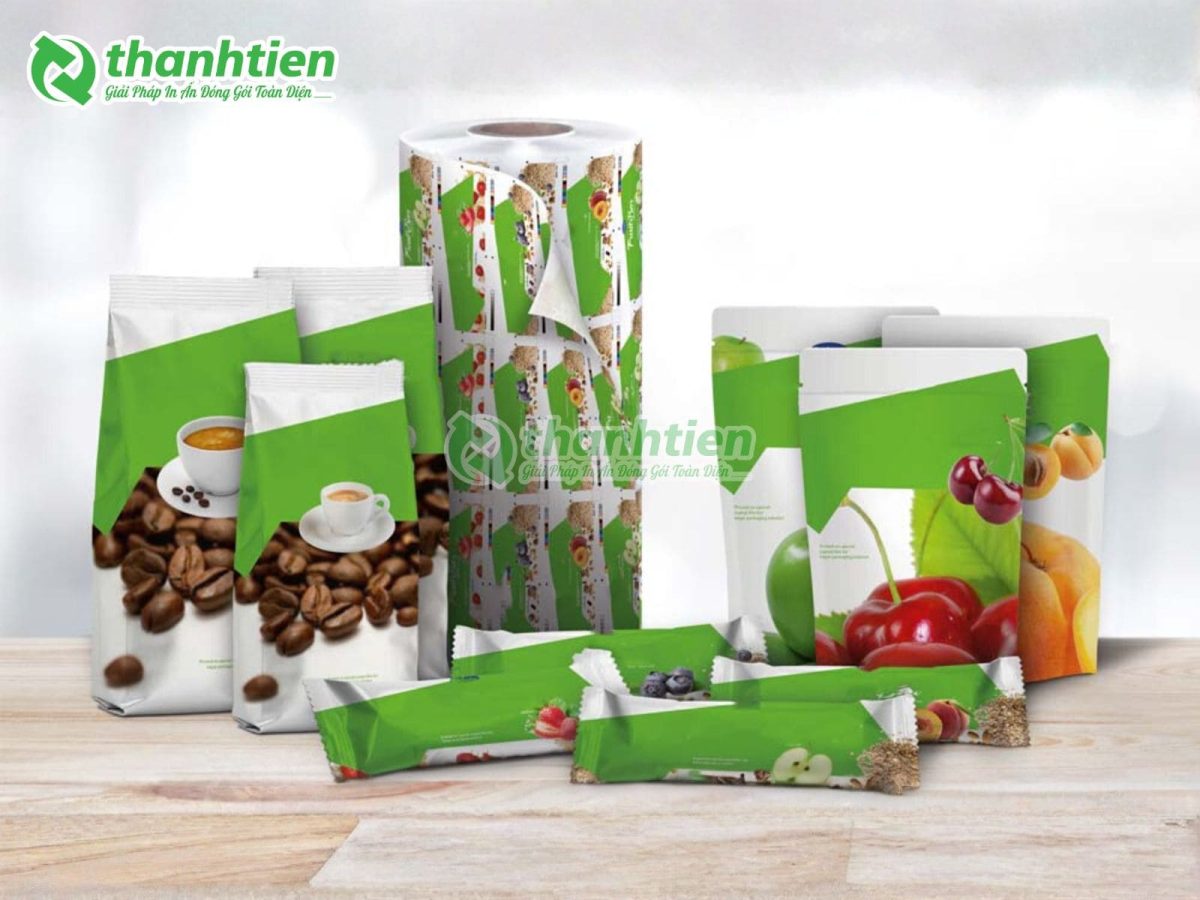 in ấn, thiết kế bao bì màng ghép theo yêu cầu